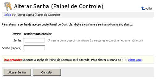 hospedagem de sites