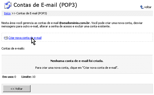 hospedagem de sites